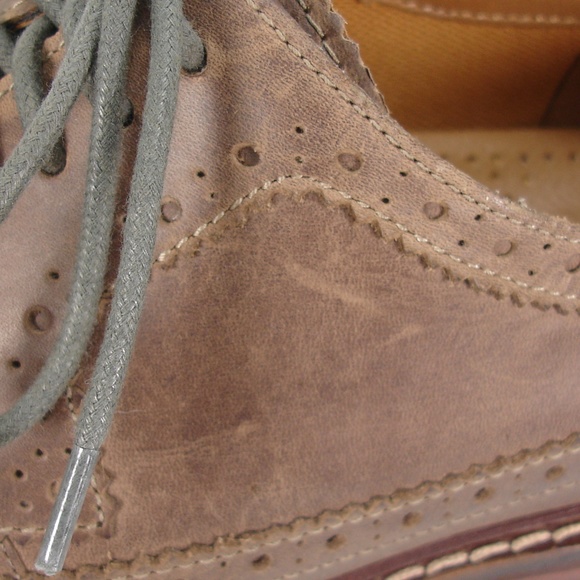 COLE HAAN BROWN LEATHER WINGTIP BROGUE OXFORD 9.5 main image 5